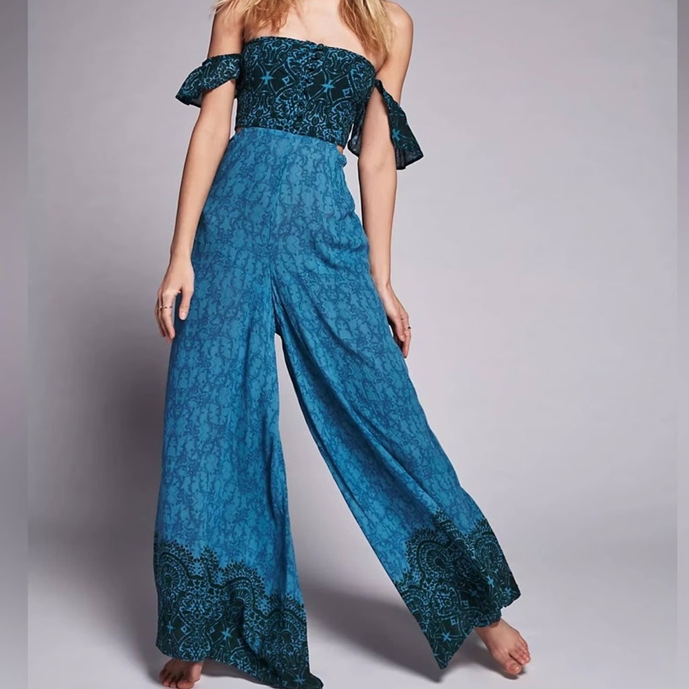 Free People || Midsummer Dream Jumpsuit - Picture 2 of 12